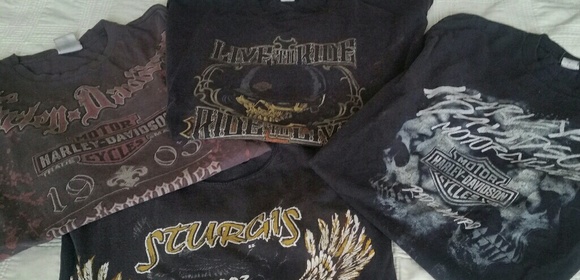 Harley short sleeve T-shirts - Picture 1 of 2